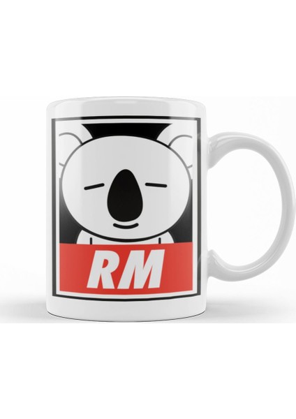 Bt21 Rm Bts Kupa Bardak Porselen