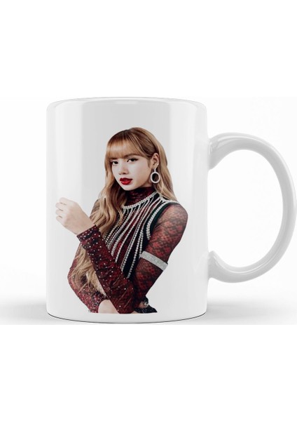 Lisa Blackpink Kupa Bardak Porselen