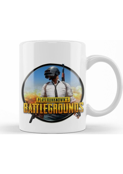 Players Unknown Battlegrounds Pubg Kupa Bardak Porselen