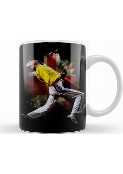 Queen Freddie Mercury Kupa Bardak Porselen