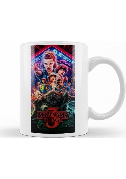 Stranger Things Kupa Bardak Porselen