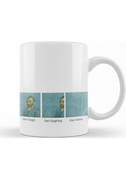 Van Gogh Van Goghing Kupa Bardak Porselen