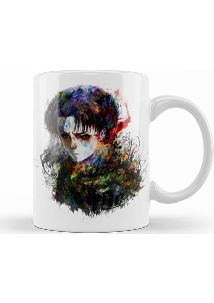 Attack on Titan Levi Kupa Bardak Porselen