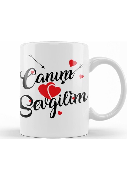 Canım Sevgilim Kupa Bardak Porselen