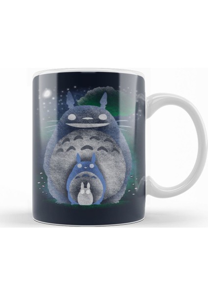 Catbus Friendly Spirit Totoro Kupa Bardak Porselen