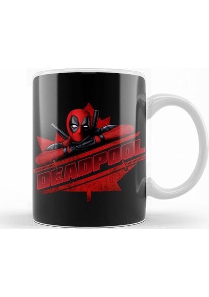 Deadpool I Am Canadian Kupa Bardak Porselen