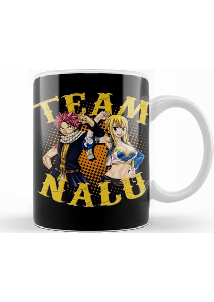 Fairy Tail Natsu Lucy Team NALU Anime Manga Kupa Bardak Porselen