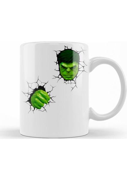 Hulk Destruidor Kupa Bardak Porselen