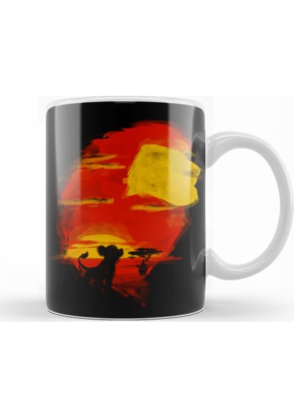 King Kong on Water Kupa Bardak Porselen