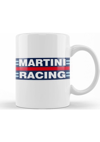 Martini Racing Kupa Bardak Porselen