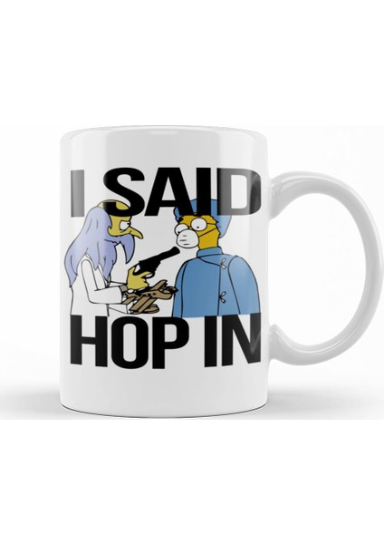 Mr Burns The Spruce Moose Kupa Bardak Porselen