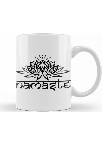 Namaste Yoga Kupa Bardak Porselen