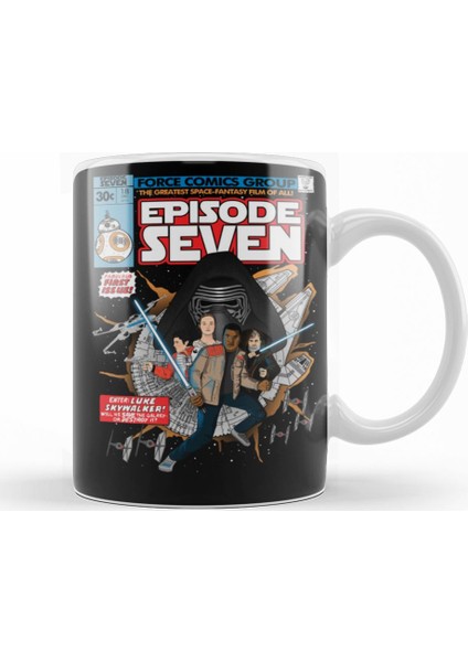 Star Wars Epısode Seven Kupa Bardak Porselen