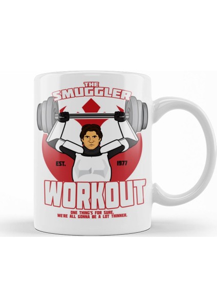 Star Wars The Smuggler Workout Kupa Bardak Porselen