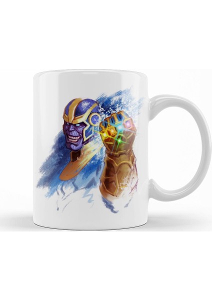Thanos Infinity Gauntlet Kupa Bardak Porselen