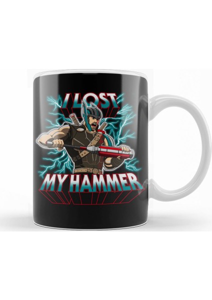 Thor I Lost My Hammer Kupa Bardak Porselen