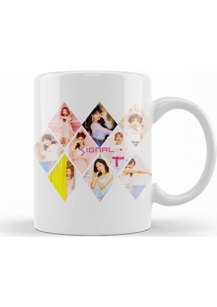 Twice Signal Kupa Bardak Porselen