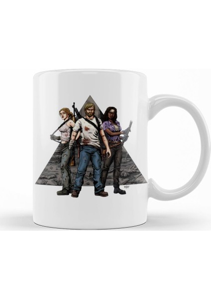 Walking Dead Trinity Kupa Bardak Porselen
