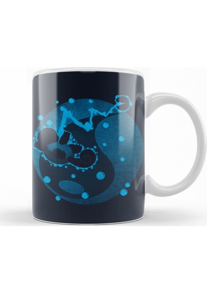 Water Type Kupa Bardak Porselen