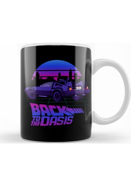 Back To The Oasis Kupa Bardak Porselen