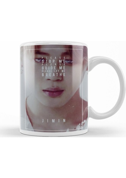 Bts Wings Jimin Kupa Bardak Porselen