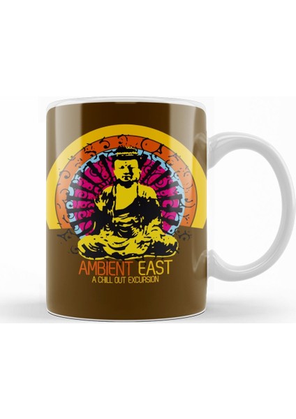 Buddha Kupa Bardak Porselen