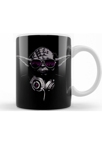 Dj Yoda Star Wars Kupa Bardak Porselen