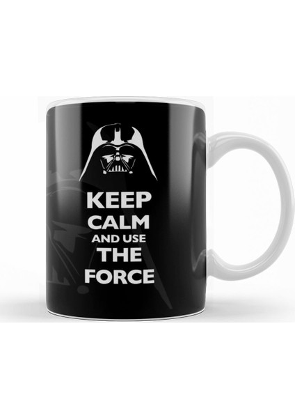 Star Wars Keep Calm And Use The Force Kupa Bardak Porselen
