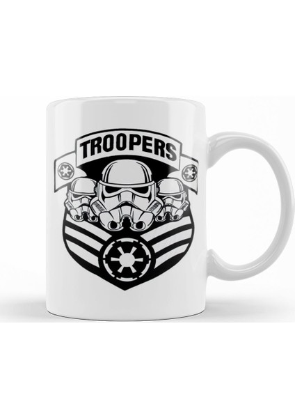 Star Wars Storm Trooper Kupa Bardak Porselen