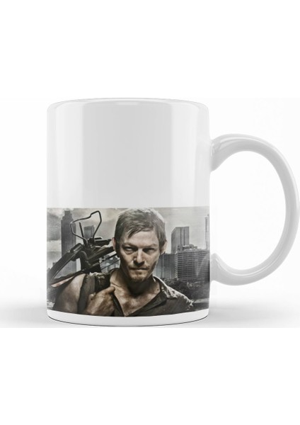 The Walking Dead Daryl Zombi Avcısı Kupa Bardak Porselen
