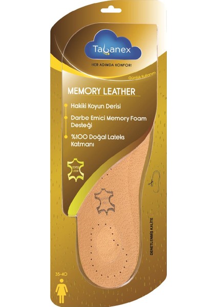 Memory Leather Tabanlık - Kadın