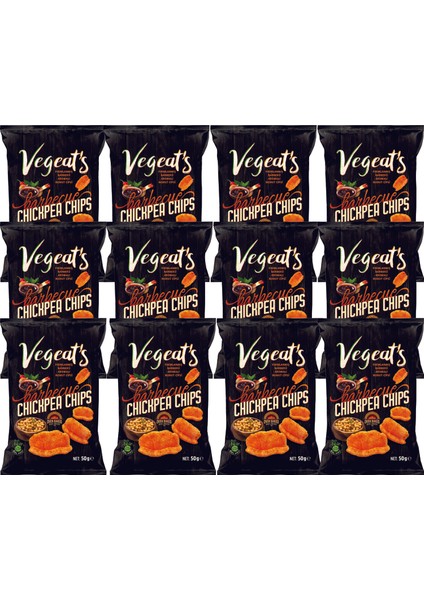 Barbekü Aromalı Nohut Cipsi 12 Paket