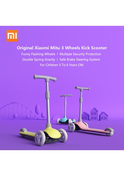 Mitu Işıklı Scooter