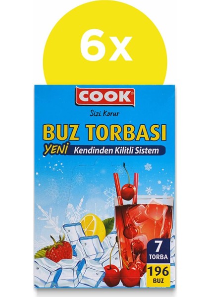 Buz Torbası Seti 6'lı