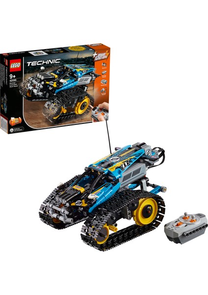 LEGO® Technic 42095 Uzaktan Kumandalı Gösteri Yarışçısı Yapım Seti (324 Parça) - Çocuk ve Yetişkin için Koleksiyonluk Oyuncak Araba