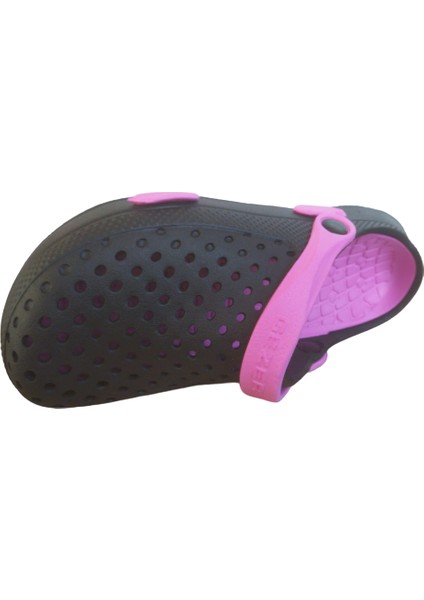 Crocs 9624 Sabo Kadın Siyah-Pembe Terlik fırsatları