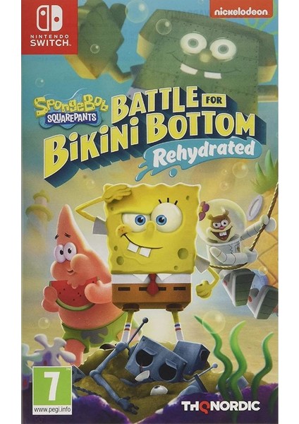 Spongebob Squarepants Battle For Bikini Bottom Rehydrated Nintendo Switch