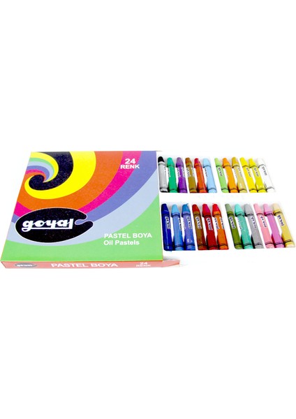 Pastel Boya 24 Renk(PTL-124) fiyatları
