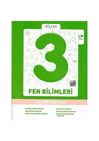 Bilfen Yayınları 3.Sınıf Fen Bilimleri Ölçüm Noktası