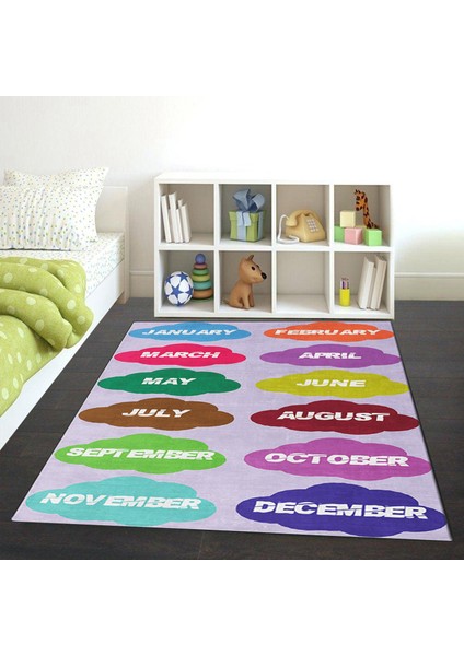 Dekoratif Özel Tasarım Antibakteriyel Leke Tutmaz Çocuk Halısı 160 x 230 cm fiyatları