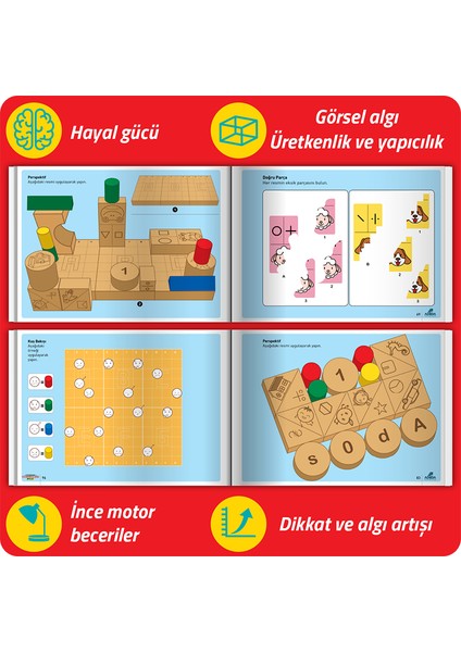 Dikkati Güçlendirme Seti Plus - + 5 Yaş