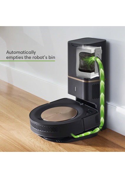Roomba S9+ (9550) Robot Süpürge Otomatik Boşaltma Wi-Fi (Yurt Dışından) modelleri