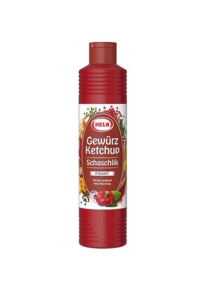 Ketchup Schaschlik Pikant Baharatlı Ketçap 800 ml