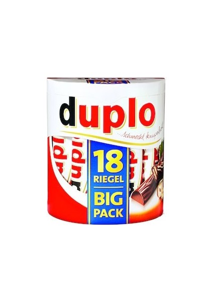 Duplo Büyük Paket 327 gr 18'li Sütlü Çikolata