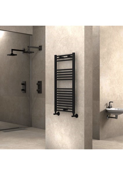 Banyo ve Mutfak Için Havlupan 500 X 1000 cm Düz Mat Siyah