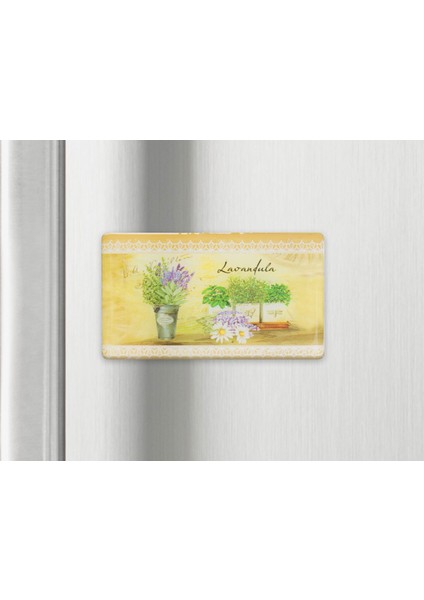 Buzdolabı Magneti - Lavanta modelleri