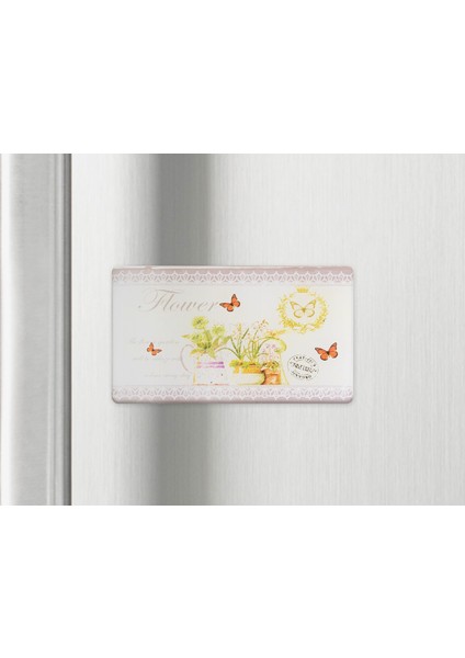 Buzdolabı Magneti - Çiçek modelleri