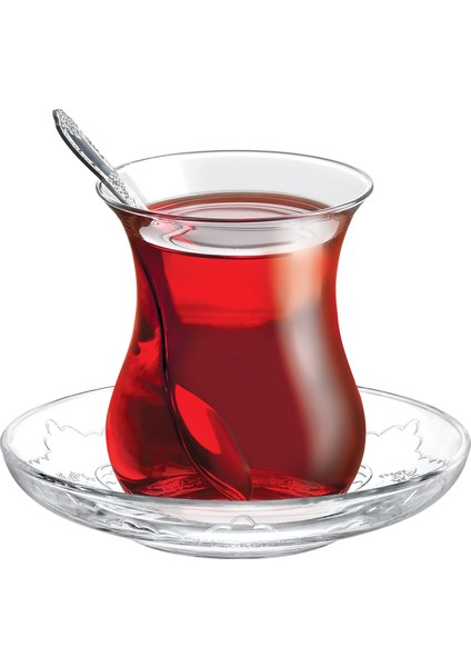 Madame Coco Roselin  6-Lı  Çay Tabağı Seti