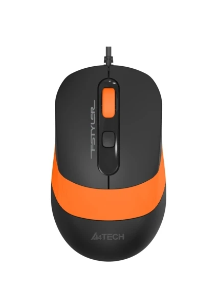 FM10 USB 1600DPI Siyah - Turuncu Mouse