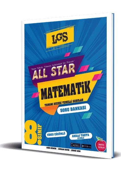 Newton Yayınları 8. Sınıf All Star Matematik Soru Bankası